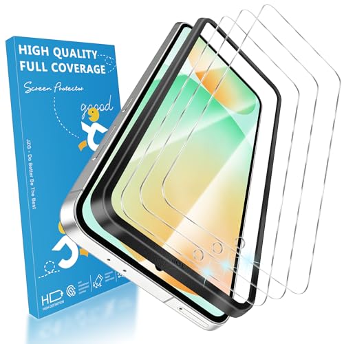 3 Pack for Samsung Galaxy S24 FE Screen Protector, 9H Tempered Glass Full Coverage, Case Friendly, HD Clear, Anti-Scratch, Fingerprint Compatible, Bubble-Free for S24 FE 5G 6.7” - size: 6.7 Inch-Galaxy S24 FE