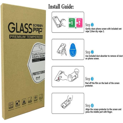 Screen Protector for Cubot Hafury Meet (6.67")(4 Pack), 9H Hardness Tempered Glass HD Anti-Scratch, Anti-Fingerprint Film Protective for Cubot Hafury Meet