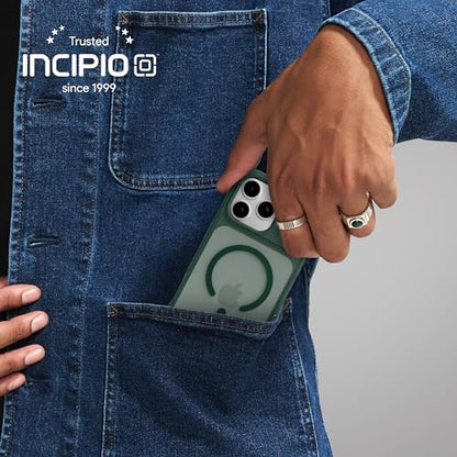 Incipio - Fog iPhone 17 Pro Max, Magsafe Compatible Phone Case, 10ft Drop Tested, Ultra Durable & Shock Absorbing, Scratch Resistant & Slim Profile (Green) - color: Green, size: iPhone 17 Pro Max