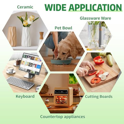 Non-Slip Cutting Board Mat, 10" x 15" Anti-Slip Cutting Board Mat for - color: Clear