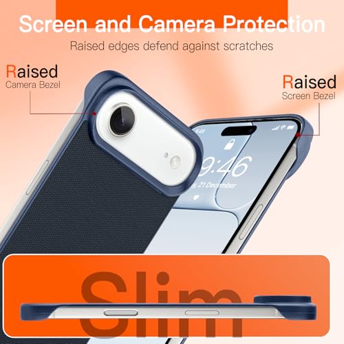Phone Case Crafted for iPhone Air,Blue - color: Blue, size: iPhone Air