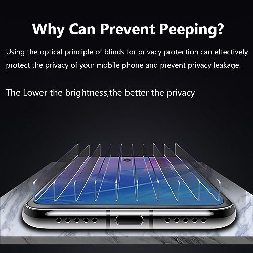 2 Pack Privacy Screen Protector For Google Pixel 8 Pro 5G