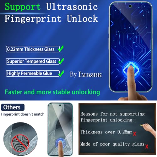 IMBZBK Privacy Screen Protector for Google Pixel 11, 3+3 Pack - color: Google Pixel 11-Black
