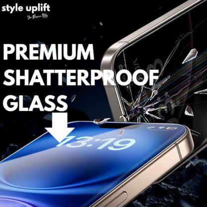 Su Iphone 16 Pro Max Tempered Glass Screen Protector 3 Pack, 9H Hd - color: Clear (Set of 3), size: iphone 16 Pro Max