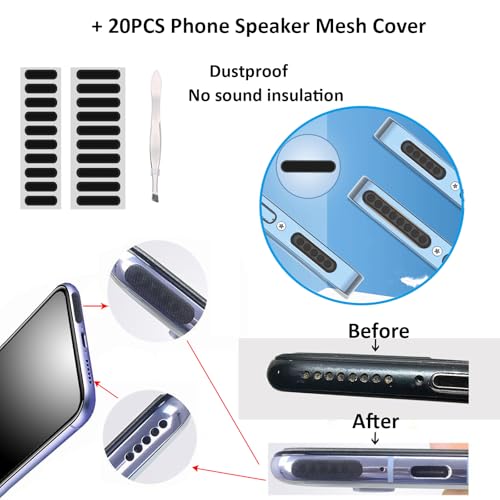 10PCS Type C Protector Cap Silicone USB Type C Anti Dust Plugs Cover