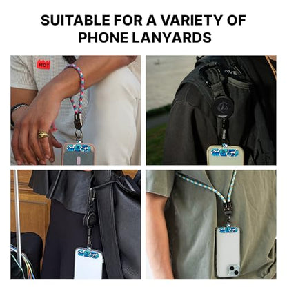 ClutchLoop Anchor-Universal Phone Tether Tab, Strong Cell Phone Lanyard Tab and Phone Strap Replacement - color: Daytrip