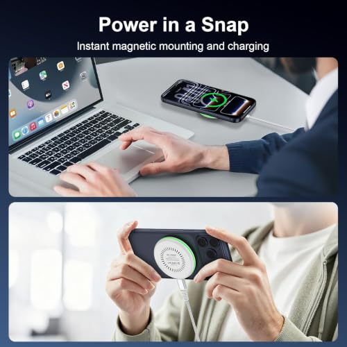 25W Magnetic Wireless Charger Pad for Google Pixel 11 Pro XL/10a/10 Pro/9/8 - color: White