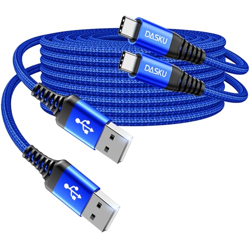 USB A to USB C Cable 3FT, 2Pack USB C Cable Fast Charging, Upgraded Extra - color: Blue, size: 3FT, style: USB A to USB C