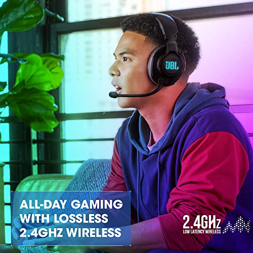 JBL Quantum 610 Wireless - Over-Ear Gaming Headset - Black - style: JBL Quantum 610 Wireless