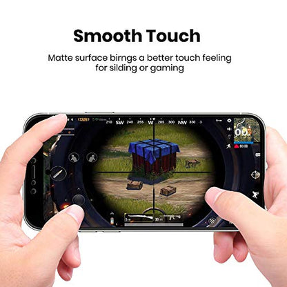 Matte Privacy Screen Protector Designed for iPhone 12 Pro Max (6.7") Non-Tempered Glass, 2 Way Anti Spy Anti Glare Anti Fingerprint Case Friendly, 2 Pack - size: iPhone 12 Pro Max