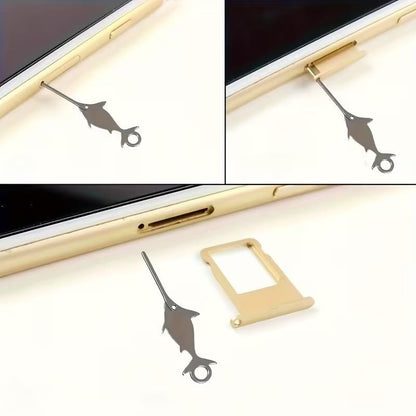 Universal SIM Card Ejector Pin, Metal Removal Tool for Smartphones