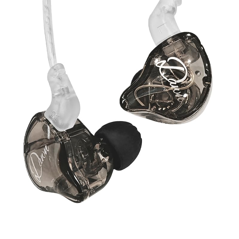 KZ Dawn IEM Earphones for Musicians, 3.5mm in-Ear Monitor Headphones no Mic, Noise Isolating Wired Earbuds for Studio, Gaming & All-Day Wear - size: 3.5mm No Mic