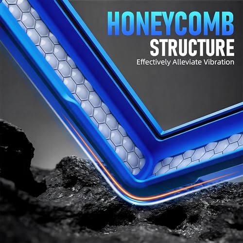 for Samsung Galaxy S26 Ultra Phone Case, Compatible with MagSafe,[20FT Mil-Grade Drop Protection], Durable Anodized Shockproof Aluminum Frame Slim,Iridescent - color: S26 ULTRA Gilded Blue