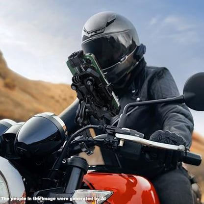 iMESTOU Motorcycle Phone Mount Anti-Vibration