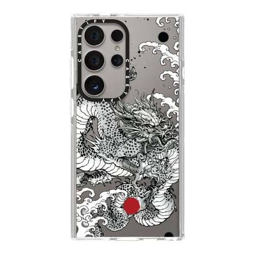 CASETiFY for Galaxy S24 Ultra Case - Impact Clear | Not Yellowing | 6.6 ft. Drop Protection | Power Dragon | Clear - color: Power Dragon by Gabe Shum, size: Galaxy S24 Ultra