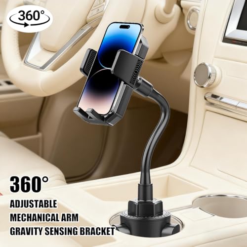 360° Rotatable Long-Neck Cup Holder Phone Mount, Style X905 - size: A297+X905