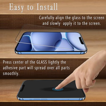 2+2 Pack Screen Protector for iPhone 14 6.1 Inch Tempered Glass - size: (Standard)iPhone 14 6.1 Inch