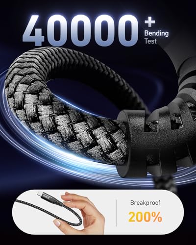 USB C to C Cable 60W [2Pack 3FT], USBC to USBC Fast Charging Cable for - color: Black, size: 3FT, style: USB C to USB C