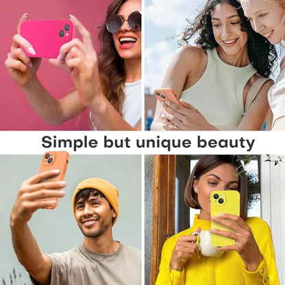 LOVE 3000 Compatible with iPhone 15 Case, [Smooth Silicone Full Coverage Camera] [8ft Drop Protection], Soft Microfiber Lining Full Body Protective Case for iPhone 15 6.1 inch - Pink Sand - color: Pink Sand, size: iPhone 15 6.1inch