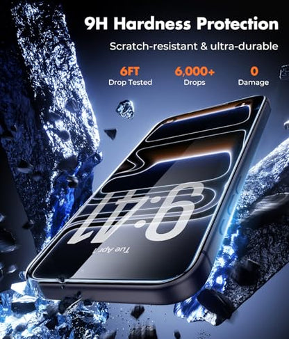 UNBREAKcable iPhone 17 Pro Max Screen Protector & Camera Lens Protector - size: iPhone 17 Pro Max