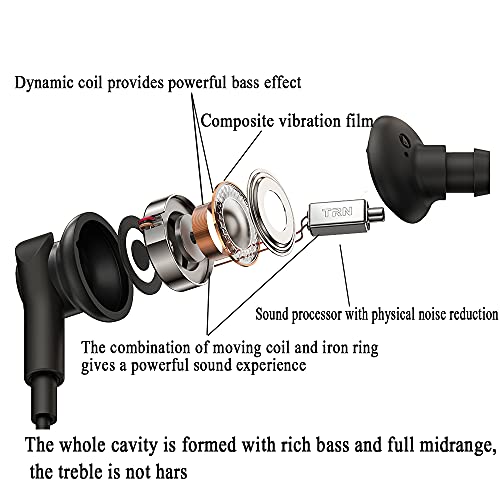 Wired headphones with [4-speaker] noise-cancelling subwoofer 3.5mm earbuds
