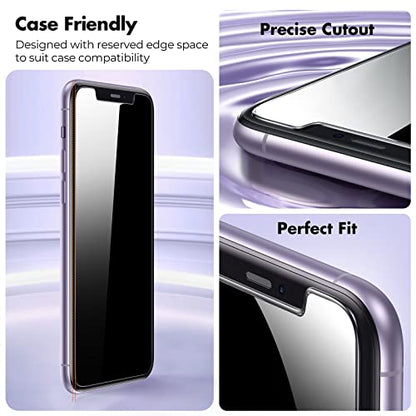 UNBREAKcable Privacy Screen Protector for iPhone 11/XR, 2-Pack - size: iPhone 11/XR