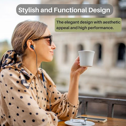 JVC Wired USB-C Earbuds - Noise Isolation - DAC - Hi-Res Audio - Built-in Mic with Mute - Comfortable Silicone Ear Tips - 3 Button Remote – Plug & Play - HAFR29UC - color: White