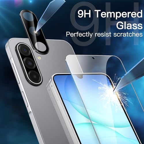 JETech Screen Protector for Galaxy A17, with Camera Lens Protector, 2+2Pack - size: Galaxy A17