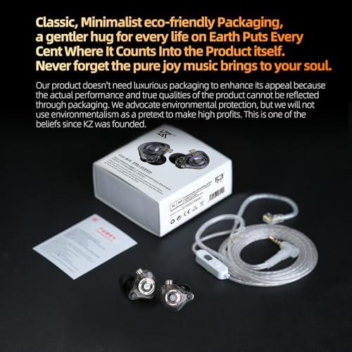 KZ Gale Gaming Earbuds, Wired IEM for Xbox/PC/PS5/Switch/Mobile - color: White, style: 3.5
