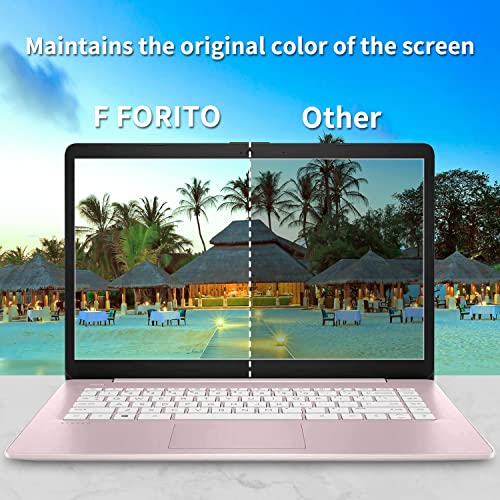 F FORITO 2 Pack 14 inch 16:9 Anti Glare Matte Laptop Screen Protector, Anti Scratch Anti Fingerprint Screen Filter Compatible with 14" Laptops with 16:9 Aspect Ratio (12.2" L x 6.9" W)
