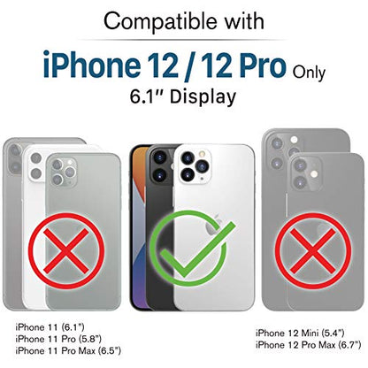 VENA vCommute for iPhone 12 / iPhone 12 Pro Wallet Case, Black - color: Black, size: iPhone 12/ 12 Pro