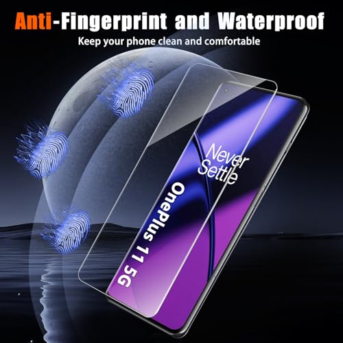 For OnePlus 11 5G Screen Protector Soft TPU (2 Pack) - size: One Plus 11 5G