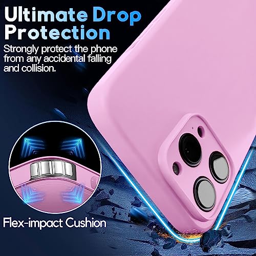 Crossbody Lanyard Strap Case for iPhone 14 Pro Max, Neck Cross Body, Adjustable Holder Removable, Drop Protection Shockproof, Hands-Free Silicone Case 6.7 inch, 150 cm Strap, iP14PM - Pink - color: Pink