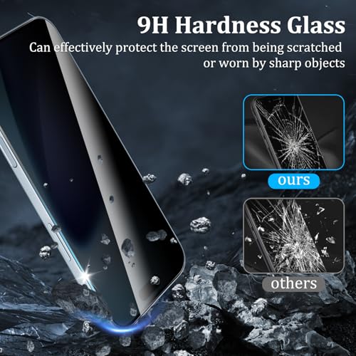 3 Pack Privacy Screen Protector for iPhone 17 Air - size: iPhone 17 Air 3PCS
