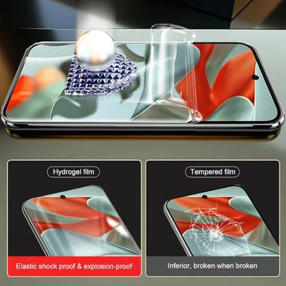 [2 Pack] Hydrogel Flexible Screen Protector for Google Pixel 10a, Upgraded Non-breakable HD Clarity Soft TPU Protective Film [Anti-Scratch] [Bubble Free] (Not Glass) - color: Google Pixel 10a