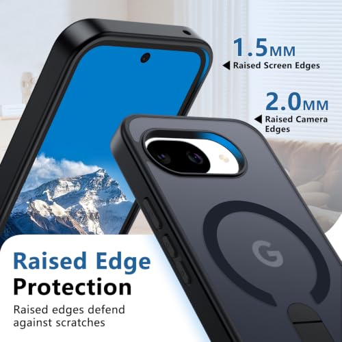 for Pixel-10A Case Strong Magnetic Compatible with MagSafe, Black - color: Black, size: Pixel 10A 6.3"
