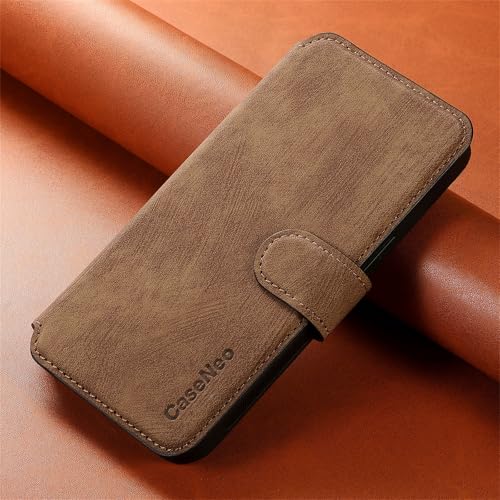 2 in 1 Detachable Wallet Case for Google Pixel 10 Pro XL CMG Brown | PU Leather Magnetic Flip Folio Case with RFID Blocking Card Holder, Credit Card Slots Kickstand, Shockproof Protective Cover - color: Brown, size: Google Pixel 10 Pro XL