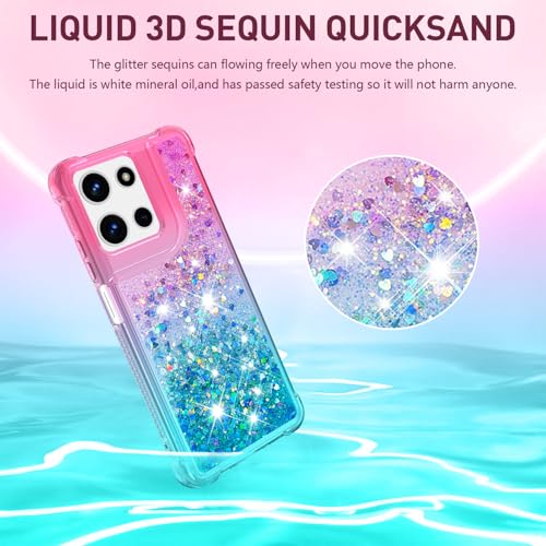 for Moto G 2025/2026 Case, Moto G Play 2026 Phone Case, Pink Blue - color: Pink Blue