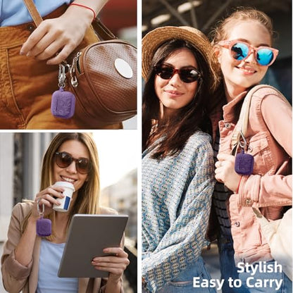 Lerobo for AirPods 5 AirPods 4 Case with Cleaner Kit & Keychain, Purple - color: A-Purple, size: AirPods 5&4