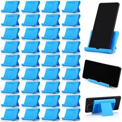 Wenqik 36 Pcs Cell Phone Stands Foldable Tablet, Blue - color: Blue