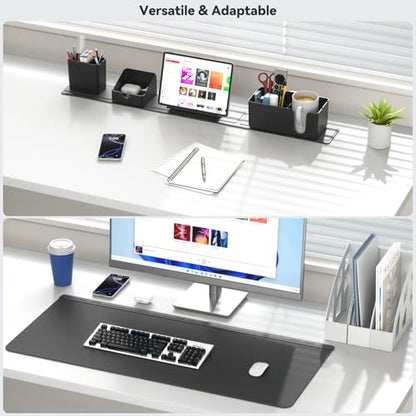 KDD Mouse Pad - Desk Mat with Foldable Phone Holder - Gaming Mousepad with Ultra-Smooth Surface, Non-Slip Base - Keyboard Mat for Home Office Gamer Accessories - size: 27.5" x 11.8"