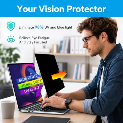 STARY 360° Laptop privacy screen protector 16 inch 16:10 Ratio (1920x1200) - size: 16 inch 16:10