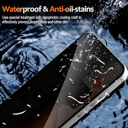 2 Pack Privacy Screen Protector for Nothing Phone (4a), Tempered Glass Film full Coverage Anti Scratch, Anti-Spy, 9H Hardness, Bubble Free for Nothing Phone (4a) Privacy Screen Protector - size: Nothing Phone (4a)
