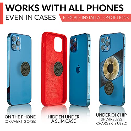 New 2026 Magnetic Cell Phone Holder for Car Vent【 All-Metal 】- for Any Smartphone (iPhone, Android, GPS) | Stylish All-Metal One-Hand & One-Sec Phone Mount for Car, +100 to Safeness & Comfort