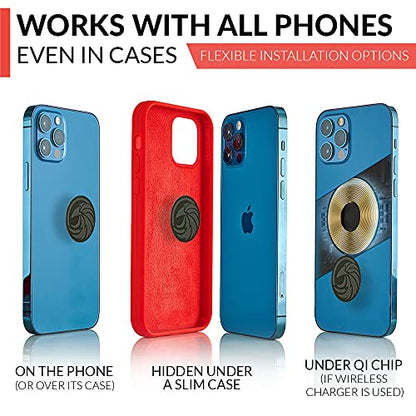 New 2026 Magnetic Cell Phone Holder for Car Vent【 All-Metal 】- for Any Smartphone (iPhone, Android, GPS) | Stylish All-Metal One-Hand & One-Sec Phone Mount for Car, +100 to Safeness & Comfort