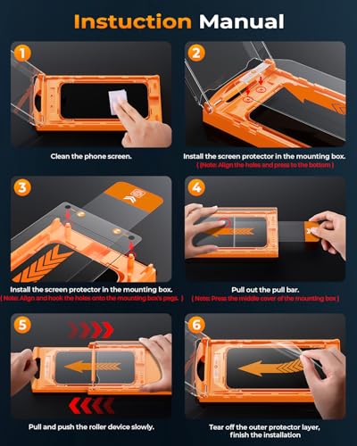 2+2 Packs for iPhone 17 Pro Max Privacy Screen Protector Lens Protector