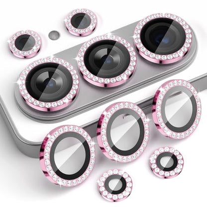 Camera Lens Protector for Samsung Galaxy S26 Ultra, Diamond Pink - color: Diamond Pink