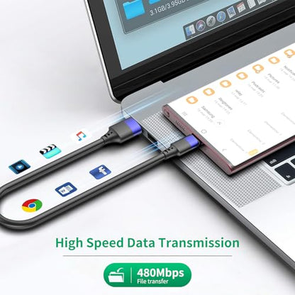 1ft Multipack Short iPhone Charger Cable for iPhone 14 13 12, Bulk Short USB A to USB C Cable 12 inch for Charging Station Compatible with iPhone 15 Samsung Galaxy S20 S10 Note 20 10, 10 Pack Mixed - size: 1 Foot, style: 5P Lightning + 5P USB-C