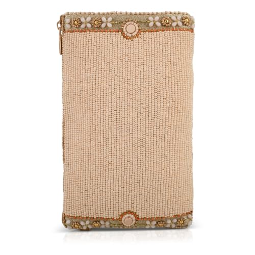 Mary Frances Gentle Touch Beaded Crossbody Phone Bag, Multicolor