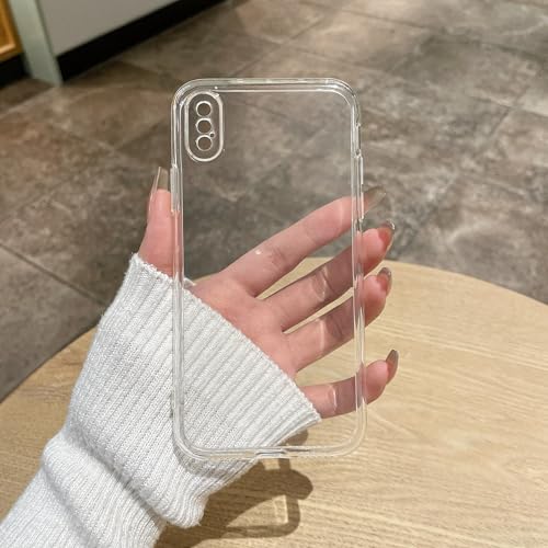 Clear Case for iPhone X case.Soft Phone Cover Slim Light Full Protection Shockproof (Clear, for iPhone X) - size: For iPhone X